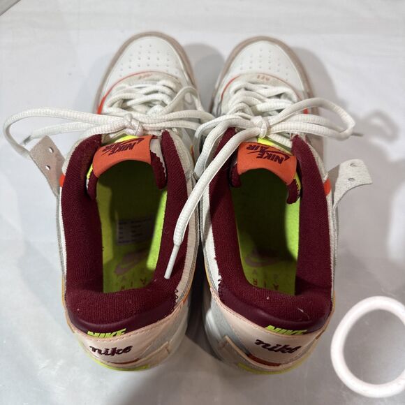 Nike Air Force 1 Shadow Low Trainers US8.5/UK/EU40 CU8591-600 Orange Pearl - Picture 6 of 11